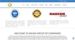 Desktop Screenshot of mavenindia.org